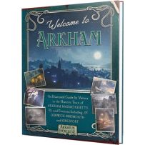 ACOASMMKEE002 Welcome To Arkham: An Illustrated Guide For Visitors published by Aconyte Books