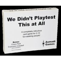 We Didnt Playtest This At All Card Game
