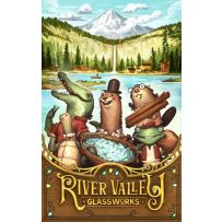 ALLGMERVGDX River Valley Glassworks Board Game: Deluxe Edition published by Allplay