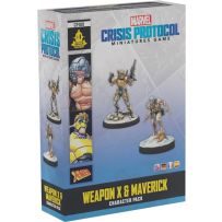 AMGCP109 Marvel Crisis Protocol Miniatures Game: Weapon X And Maverick Expansion published by Atomic Mass Games