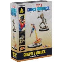 AMGCP153 Marvel Crisis Protocol Miniatures Game: Sunspot And Warlock Expansion published by Atomic Mass Games