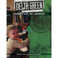 APU8122 Delta Green RPG: Evidence Kit: The Labyrinth published by Arc Dream Publishing
