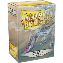 100 x Clear Classic Standard Card Sleeves 63.5mm x 88mm (Dragon Shield)