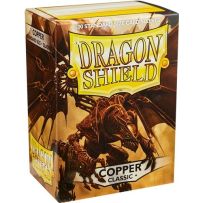 100 x Copper Classic Standard Card Sleeves 63.5mm x 88mm (Dragon Shield)