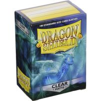 100 x Clear Standard Card Sleeves 63.5mm x 88mm (Dragon Shield)
