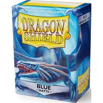 100 x Blue Standard Card Sleeves 63.5mm x 88mm (Dragon Shield)