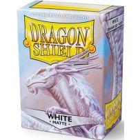 100 x White Standard Card Sleeves 63.5mm x 88mm (Dragon Shield)