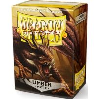 100 x Umber Standard Card Sleeves 63.5mm x 88mm (Dragon Shield)
