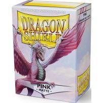 100 x Pink Standard Card Sleeves 63.5mm x 88mm (Dragon Shield)
