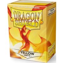 100 x Yellow Standard Card Sleeves 63.5mm x 88mm (Dragon Shield)