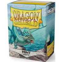 100 x Mint Standard Card Sleeves 63.5mm x 88mm (Dragon Shield)