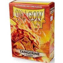 100 x Tangerine Matte Standard Card Sleeves 63.5mm x 88mm (Dragon Shield)