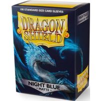 100 x Night Blue Matte Standard Card Sleeves 63.5mm x 88mm (Dragon Shield)