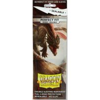 100 x Smoke Perfect Fit Standard Card Sleeves 63.5mm x 88mm (Dragon Shield)