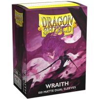 100 x Wraith Dual Matte Standard Card Sleeves (Dragon Shield)