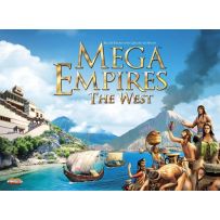 AREMEEM001 Mega Empires Board Game: The West published by Ares Games