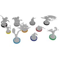AREWOTR024 War Of The Ring Board Game: Colored Plastic Rings - Expansions published by Ares Games