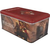AREWOTR156 War Of The Ring: The Card Game Shadow Card Box And Sleeves (Red Bannerman Version) published by Ares Games