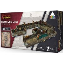 ARSDNL0078 Dungeons And Lasers: Prismacast Prepainted Dwarven Mine published by Archon Studio