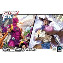 AWGDTE15FFCG Freedom Five Board Game: Guise And Chrono-Ranger Team-Up Pack published by Arcane Wonders