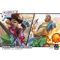 AWGDTE15FFPS Freedom Five Board Game: Parse And The Scholar Team-Up Pack published by Arcane Wonders