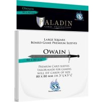 55 x Paladin Card Sleeves: Owain (80mm x 80mm)