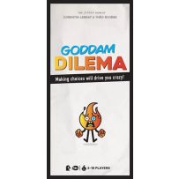 BRELUMGOD Goddam Dilemma Card Game published by Blackrock Editions