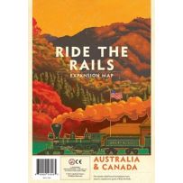 Ride The Rails Board Game: Australia And Canada Expansion