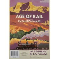 CAPIR402 Age Of Rail Board Game: La Pampa And Allegheny Map Expansion published by Capstone Games