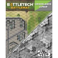 BattleTech: Battle Mat Grasslands Lunar
