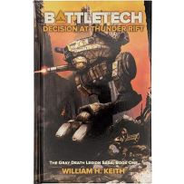 CAT36023P BattleTech: Decision At Thunder Rift Premium Hardback Novel published by Catalyst Game Labs