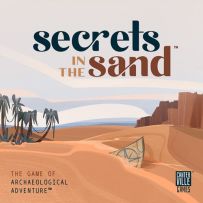 CGSITS001 Secrets In The Sand Board Game published by Canterville Games