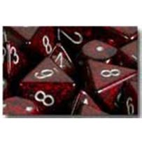 Chessex Speckled 7 Dice Set - Silver Volcano