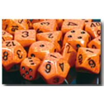 Chessex Speckled 7 Dice Set - Fire