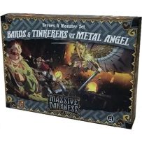 Massive Darkness 2 Board Game: Bards And Tinkerers vs Metal Angel Expansion