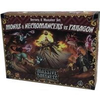 Massive Darkness 2 Board Game: Monks And Necromancers vs The Paragon Expansion