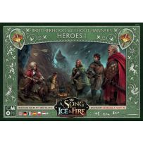 CMNSIF015 Song Of Ice And Fire Board Game: Brotherhood Without Banners Heroes 1 published by CoolMiniOrNot
