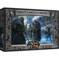 CMNSIF1309 Song Of Ice And Fire Board Game: Night's Watch Heroes 1 Expansion published by CoolMiniOrNot