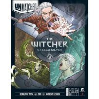 CSGUNMATCHWIT1 Unmatched Board Game: The Witcher - Steel And Silver published by Iello