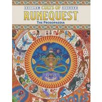 CT4042H RuneQuest RPG: Cults Of RuneQuest: The Prosopaedia published by Chaosium