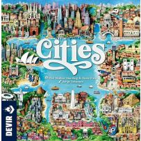 DEVBGCITEN Cities Board Game published by Devir Games