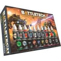 DMGCAT35PS2 BattleTech: Mercenaries Paint Set (Damaged) published by Catalyst Game Labs