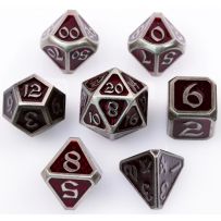 DMGDHDM0202050 7pc RPG Dice Set: Drakona Gemtooth Tekalion (Damaged) published by Die Hard Dice
