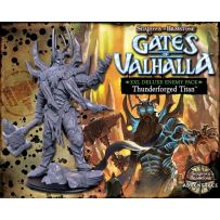 DMGFFP07DE11 Shadows Of Brimstone Board Game: Thunderforged Titan XXL Deluxe Enemy Pack (Damaged) published by Flying Frog Productions