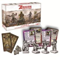 DMGGBRZP11 Zpocalypse Board Game: Aftermath Z Team Beta (Damaged) published by Green Brier Games