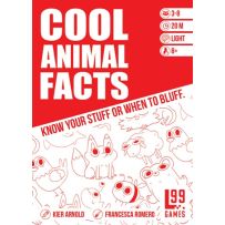 DMGLVL99CAF01 Cool Animal Facts Card Game (Damaged) published by Level 99 Games