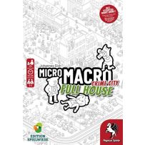 DMGPEG59061E MicroMacro Crime City Card Game 2: Full House (Damaged) published by Pegasus Spiele