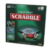 Large Print Scrabble designed in association with RNIB