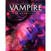 DMGRGS09382 Vampire The Masquerade RPG: 5th Edition Core Rulebook (Damaged) published by Renegade Game Studios