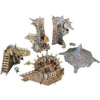 WarLock Tiles System: Caverns Accessory - Mushrooms And Pools